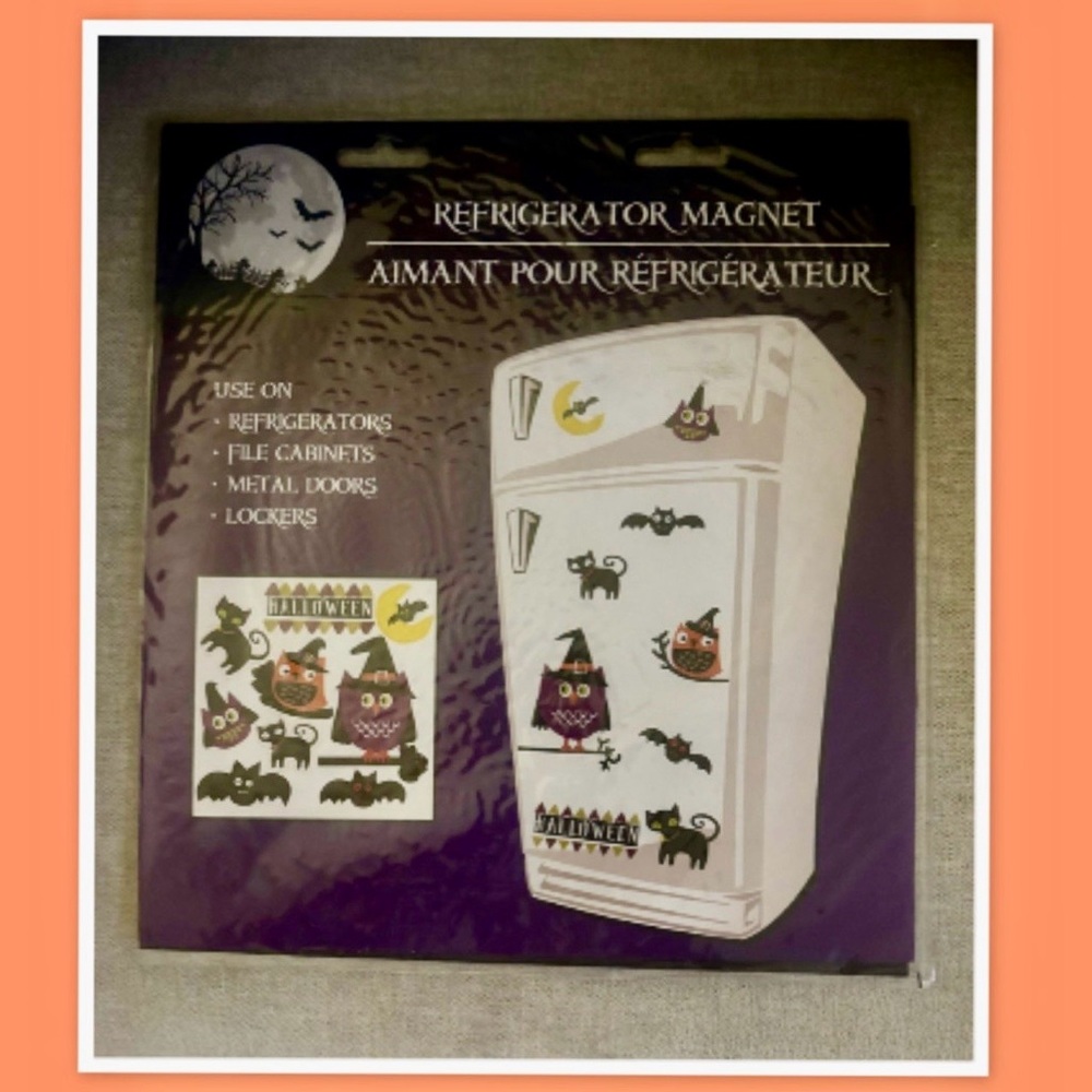 Refrigerator Halloween Magnet Set